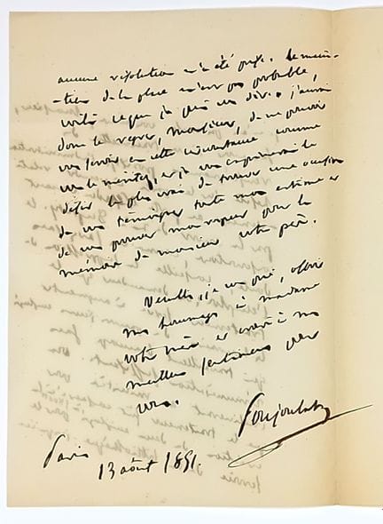 POUJOULAT (Jean Joseph François) Historien, Membre