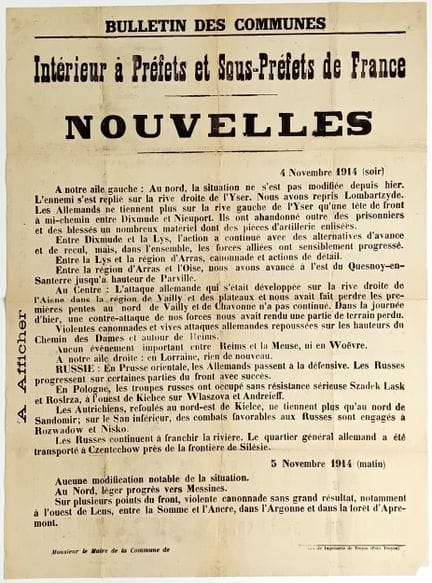 (AUBE) - BULLETIN DES COMMUNES – Intérieur à Préfe