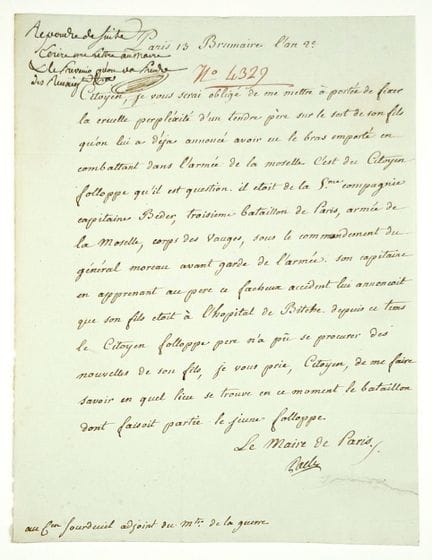 Jean-Nicolas PACHE (1746-1823) Ministre de la Guer