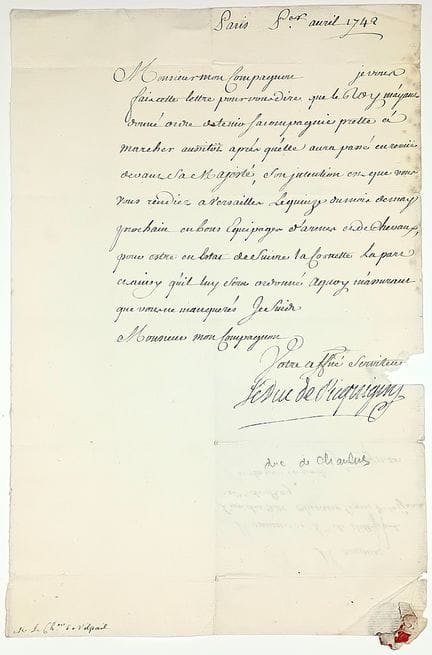 AILLY (Michel Ferdinand d’Albert D’), Duc de PICQU