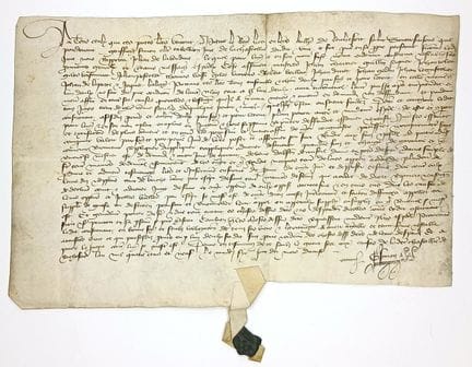 ROCHEFORT-EN-YVELINES. 1409. Davant le Bailli de R