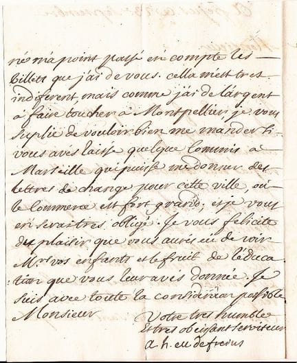 Cardinal de FLEURY (André-Hercule de) Lodève/ Héra