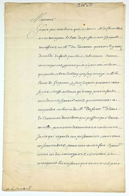 Jérôme PHELYPEAUX, Comte de PONTCHARTRAIN, Conseil