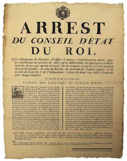 BURGUNDY, BRESSE, BUGEY, VALROMEY. NOTARIES and CL