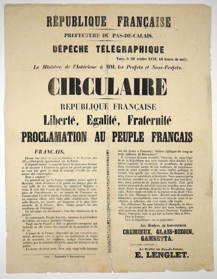 (Capitulation de METZ, Trahison de BAZAINE) Préfec