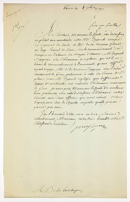PUYSÉGUR (Armand-Jacques-Marc de Chastenet, marqui