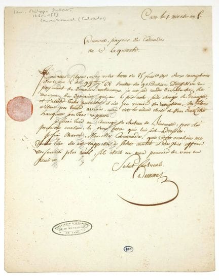 Louis-Philippe DUMONT (1765-1853) Conventionnel du