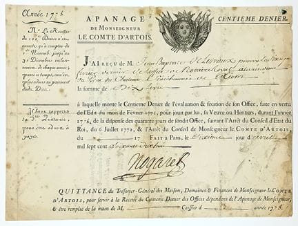 PUY-DE-DOME. 2 Pièces : PONT-DU-CHÂTEAU. « Apanage