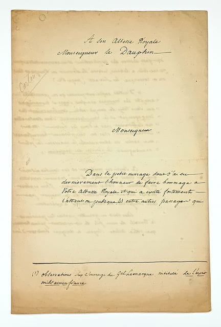 亨利-德-卡里翁-尼萨（Henri de CARRION-NISAS，1767 年出生于佩泽纳斯/埃