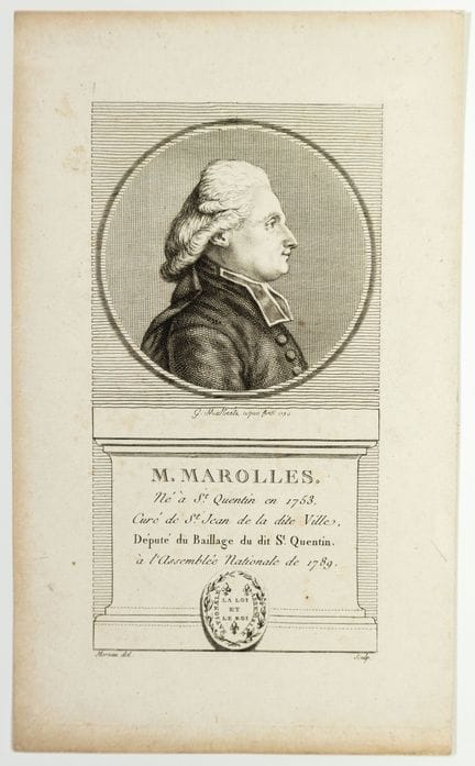 AISNE. Claude MAROLLES, parish priest of St. Jean 