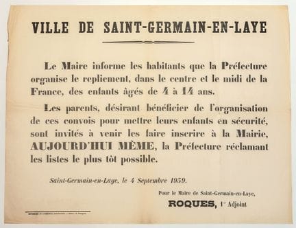 YVELINES. « VILLE DE ST GERMAIN-EN-LAYE (78), le 4