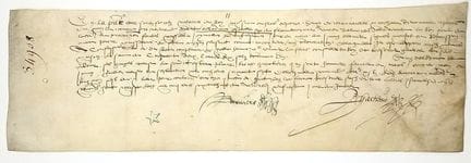 HAUTE-MARNE. FLAMMERÉCOURT. 1568. VÉNERIE. « Devan