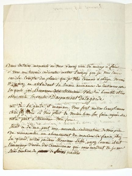 HAUTES-ALPES. Letter from ASPREMONT dated June 8, 