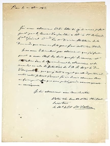 奥隆伯爵François Xavier Maximilien d'OLLONE（1723 - 179