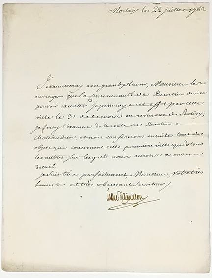 Duc d'AIGUILLON (Emmanuel Armand DE WIGNEROT du PL