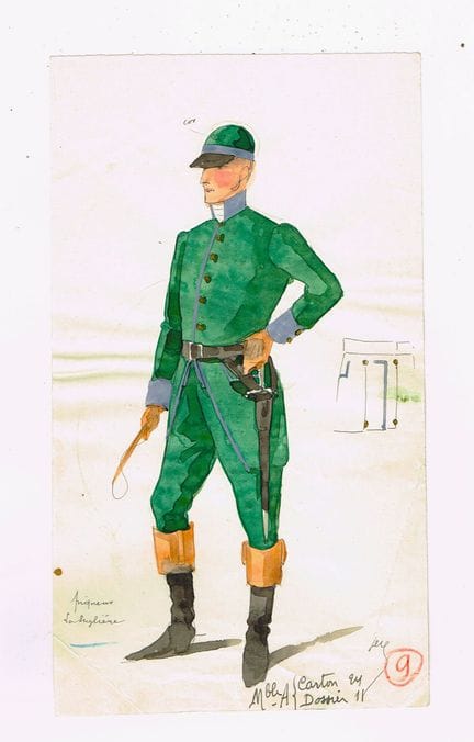 查尔斯·贝图（Charles BETOUT，1869-1945，曾为法国喜剧院等机构设计戏服的服装设