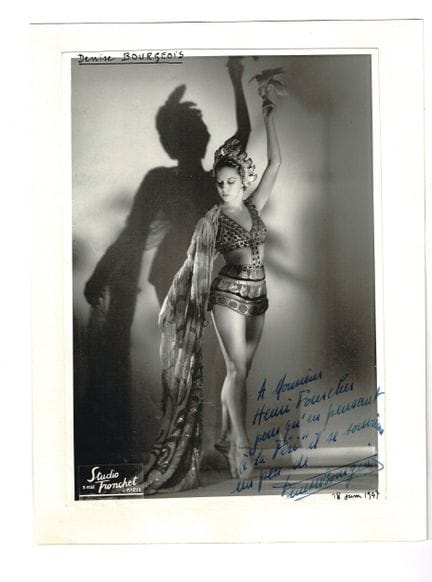 DANSE – Denise BOURGEOIS (née en 1925, elle est pr