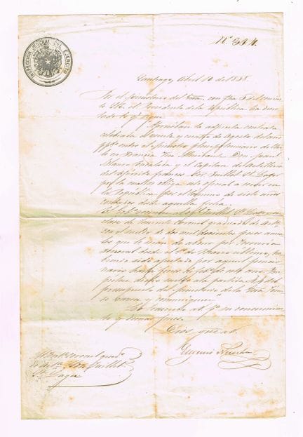 阿根廷——欧亨尼奥·内科切亚·萨拉萨将军（1797-1862，阿根廷军人兼政治家，大布宜诺斯艾利斯地