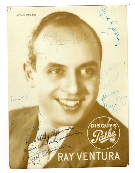 雷·文图拉（Ray VENTURA，本名雷蒙德·文图拉，1908-1979，作曲家兼指挥家，以其喜剧