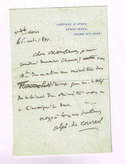 Alphonse CHODRON de COURCEL (1835-1919, diplomate 