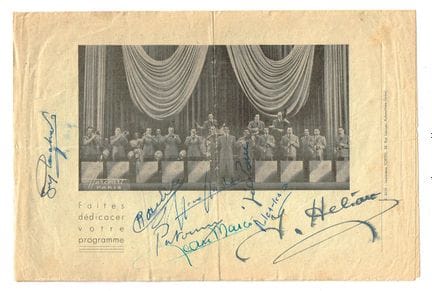 Jacques HELIAN (1912-1986, chef d'orchestre de mus