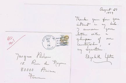 Elizabeth YATES (1905-2001, femme de lettres améri