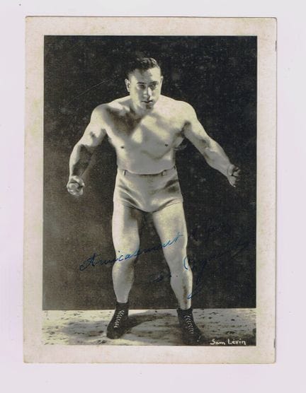 查尔斯·里古洛（勒韦西内 1903-1962，1924年奥运会举重金牌得主、摔跤手、1937年“金杯