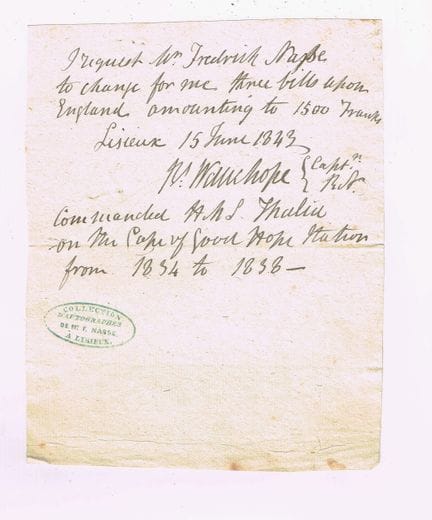 Robert WAUCHOPE (1788-1862, Amiral de la Royal Nav