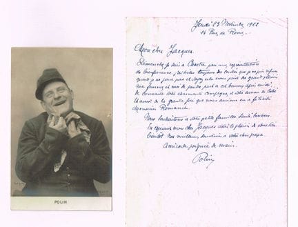 咖啡音乐会 - 波林（皮埃尔·保罗·马萨莱斯，1863-1927，以喜剧-军旅风格著称的咖啡音乐会歌