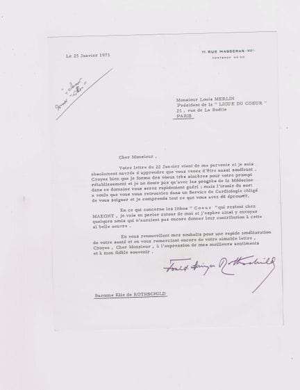 Baronne Liliane de ROTHSCHILD (1926-2003, mécène) 
