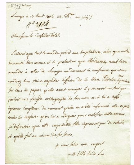 LIMOGES – Monseigneur Jean-Marie-Philippe DUBOURG 