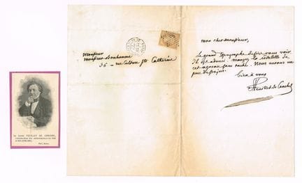 Félix FEUILLET de CONCHES (1798-1887, diplomate, h