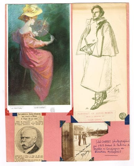 Jules CHERET (1836-1932, affichiste, peintre et li