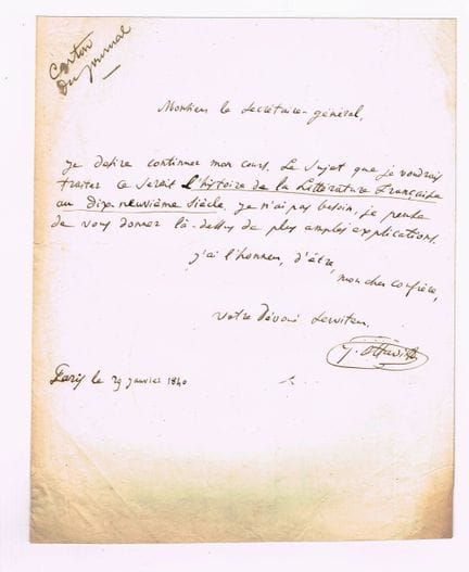 CORSE - Joseph OTTAVI (1809-1841, journaliste et c