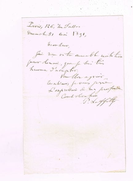 皮埃尔·拉菲特（1823-1903，实证主义哲学家，奥古斯特·孔德的门生，曾担任其遗嘱执行人） / 