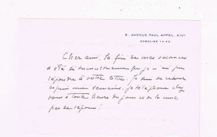 Marie DORMOY (1886-1979, femme de lettres compagne