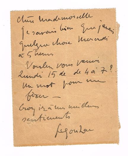 André DUNOYER de SEGONZAC (1884-1974, peintre) / C