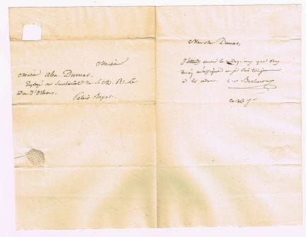 [Alexandre DUMAS père] – Charles Ogé BARBAROUX (17