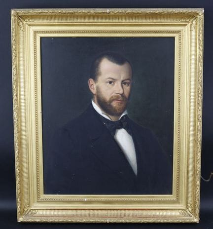 Escuela francesa del siglo XIX
«Retrato de un homb