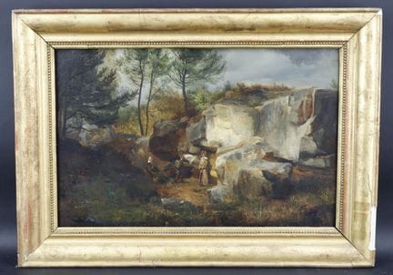 François Edme RICOIS (1795–1881)
"A Walk Near the 