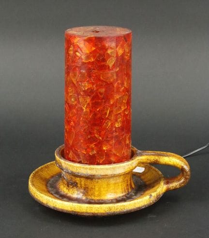 ACCOLAY
"Bougeoir" table lamp with a ceramic base 