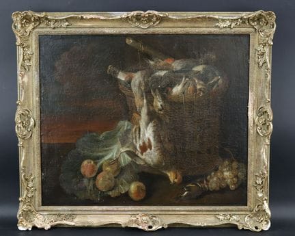 Escuela del siglo XVIII
«Naturaleza muerta con ces