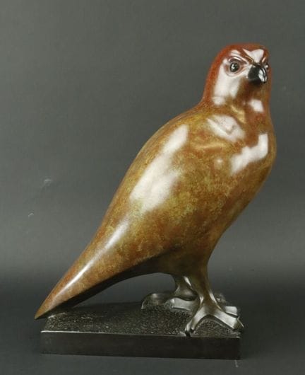 François GALOYER (1944)
"Osprey," a large bronze s