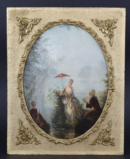 French school in the style of Antoine WATTEAU (168