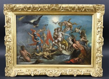 Late 17th-century school
"The Triumph of Peace," o