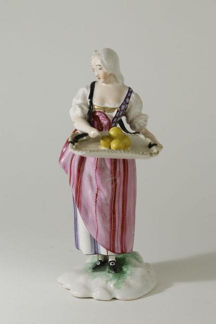 NIDERVILLER, siglo XVIII
«Vendedora de limones», l