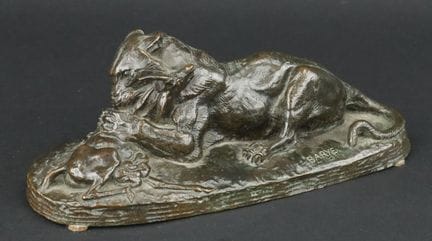 Antoine-Louis BARYE (1796–1875)
"Tiger Devouring a