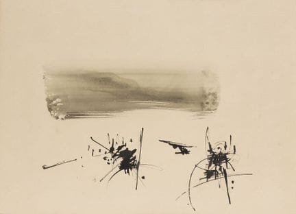 Georges MATHIEU (1921–2012)
“Composition,” 1954
In