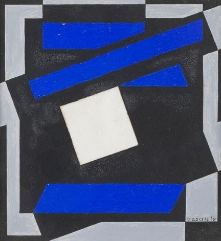 Victor VASARELY (1906–1997)
“Composition”
Gouache,