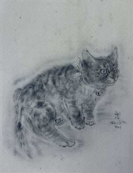 Tsuguharu FOUJITA (1886–1968)
Thomyris
Print on pa
